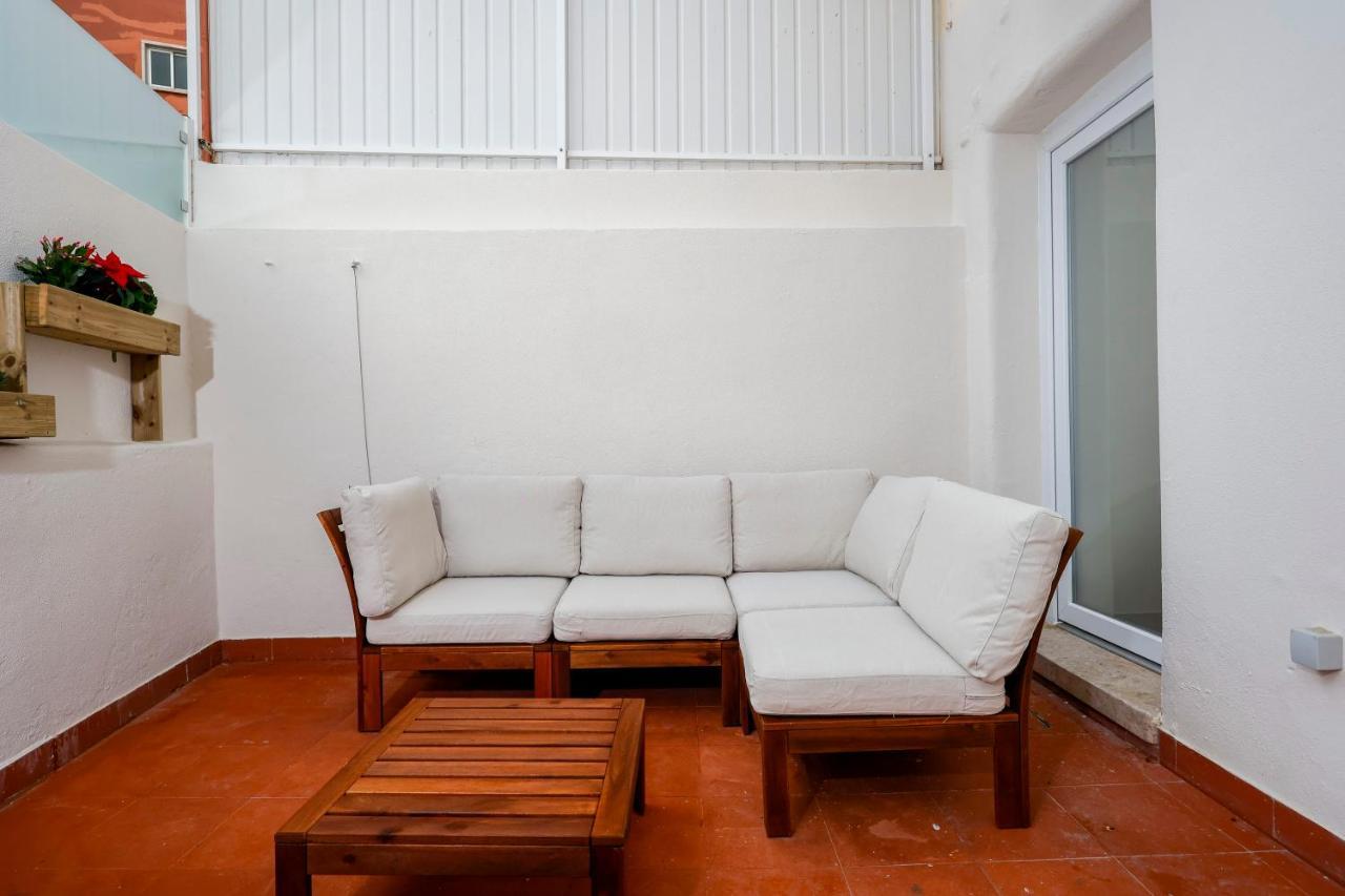 7Ti7 Telhal Apartment With A Lovely Backyard Лісабон Екстер'єр фото
